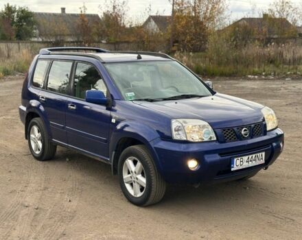 Синий Ниссан ИксТрейл, объемом двигателя 2.2 л и пробегом 280 тыс. км за 3699 $, фото 2 на Automoto.ua