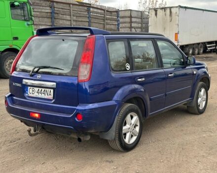 Синий Ниссан ИксТрейл, объемом двигателя 2.2 л и пробегом 280 тыс. км за 3699 $, фото 3 на Automoto.ua