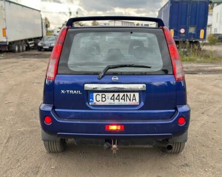 Синий Ниссан ИксТрейл, объемом двигателя 2.2 л и пробегом 280 тыс. км за 3699 $, фото 4 на Automoto.ua
