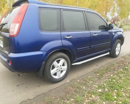 Синий Ниссан ИксТрейл, объемом двигателя 2 л и пробегом 400 тыс. км за 5900 $, фото 19 на Automoto.ua