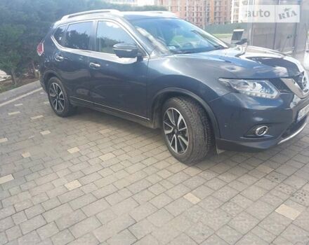 Синий Ниссан ИксТрейл, объемом двигателя 1.6 л и пробегом 168 тыс. км за 15999 $, фото 7 на Automoto.ua