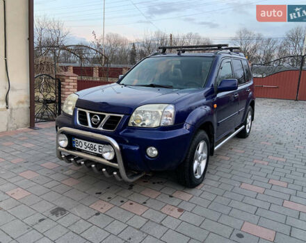 Синий Ниссан ИксТрейл, объемом двигателя 2.2 л и пробегом 420 тыс. км за 6200 $, фото 1 на Automoto.ua