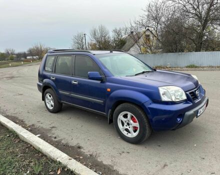 Синий Ниссан ИксТрейл, объемом двигателя 2.2 л и пробегом 327 тыс. км за 3300 $, фото 1 на Automoto.ua