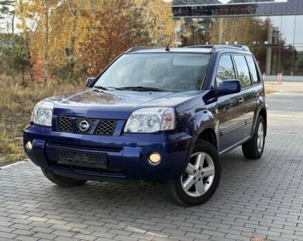 Синий Ниссан ИксТрейл, объемом двигателя 2.2 л и пробегом 280 тыс. км за 3450 $, фото 1 на Automoto.ua