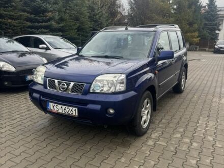 Синий Ниссан ИксТрейл, объемом двигателя 2.2 л и пробегом 187 тыс. км за 3494 $, фото 1 на Automoto.ua