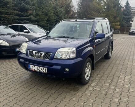 Синий Ниссан ИксТрейл, объемом двигателя 2.2 л и пробегом 187 тыс. км за 3494 $, фото 1 на Automoto.ua