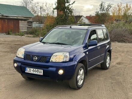 Синий Ниссан ИксТрейл, объемом двигателя 2.2 л и пробегом 280 тыс. км за 3699 $, фото 1 на Automoto.ua
