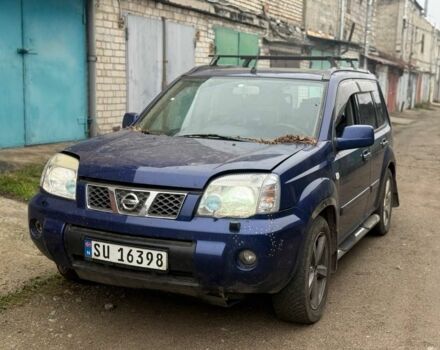 Синій Ніссан ІксТрейл, об'ємом двигуна 2.2 л та пробігом 227 тис. км за 3000 $, фото 1 на Automoto.ua