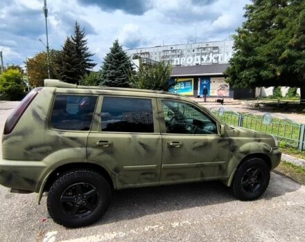 Зеленый Ниссан ИксТрейл, объемом двигателя 2.2 л и пробегом 399 тыс. км за 4000 $, фото 1 на Automoto.ua