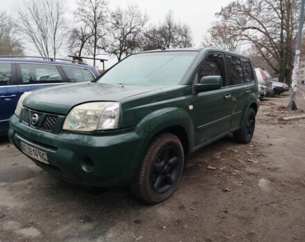 Зеленый Ниссан ИксТрейл, объемом двигателя 2.2 л и пробегом 240 тыс. км за 4500 $, фото 4 на Automoto.ua