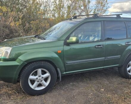 Зеленый Ниссан ИксТрейл, объемом двигателя 2 л и пробегом 334 тыс. км за 3974 $, фото 1 на Automoto.ua