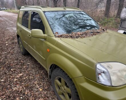 Зеленый Ниссан ИксТрейл, объемом двигателя 2 л и пробегом 280 тыс. км за 1700 $, фото 4 на Automoto.ua