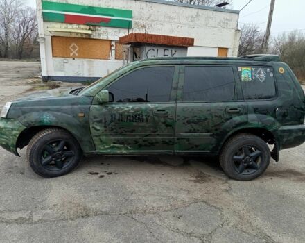 Зеленый Ниссан ИксТрейл, объемом двигателя 2.2 л и пробегом 267 тыс. км за 2951 $, фото 4 на Automoto.ua