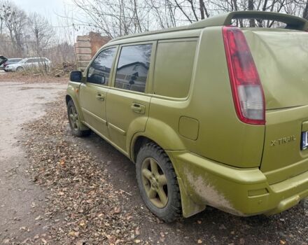 Зеленый Ниссан ИксТрейл, объемом двигателя 2 л и пробегом 280 тыс. км за 1700 $, фото 7 на Automoto.ua