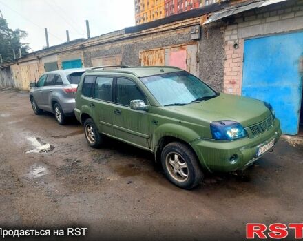 Зеленый Ниссан ИксТрейл, объемом двигателя 2.2 л и пробегом 320 тыс. км за 2450 $, фото 1 на Automoto.ua