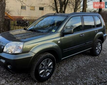 Зеленый Ниссан ИксТрейл, объемом двигателя 2 л и пробегом 145 тыс. км за 7250 $, фото 1 на Automoto.ua