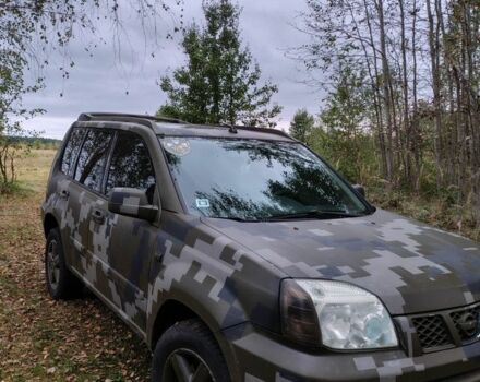 Зеленый Ниссан ИксТрейл, объемом двигателя 2.2 л и пробегом 280 тыс. км за 3000 $, фото 10 на Automoto.ua