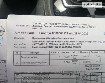 Зелений Ніссан ІксТрейл, об'ємом двигуна 1.6 л та пробігом 53 тис. км за 26600 $, фото 7 на Automoto.ua