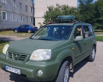 Зеленый Ниссан ИксТрейл, объемом двигателя 2 л и пробегом 230 тыс. км за 3000 $, фото 1 на Automoto.ua