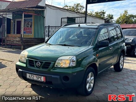 Зеленый Ниссан ИксТрейл, объемом двигателя 2.2 л и пробегом 300 тыс. км за 3199 $, фото 1 на Automoto.ua