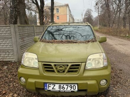 Зеленый Ниссан ИксТрейл, объемом двигателя 2 л и пробегом 280 тыс. км за 1700 $, фото 1 на Automoto.ua