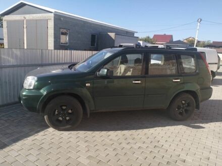 Зеленый Ниссан ИксТрейл, объемом двигателя 2.2 л и пробегом 210 тыс. км за 4200 $, фото 1 на Automoto.ua