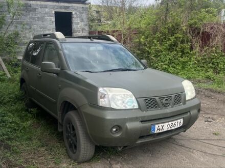 Ниссан ИксТрейл 2006 в Краматорске на Automoto.ua Зеленый Ниссан ИксТрейл, объемом двигателя 2.2 л и пробегом 215 тыс. км за 3600 $, фото 1 на Automoto.ua