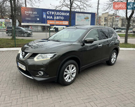 Зеленый Ниссан ИксТрейл, объемом двигателя 2 л и пробегом 75 тыс. км за 18500 $, фото 1 на Automoto.ua