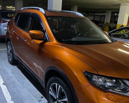 Оранжевый Ниссан ИксТрейл, объемом двигателя 2 л и пробегом 73 тыс. км за 20000 $, фото 4 на Automoto.ua