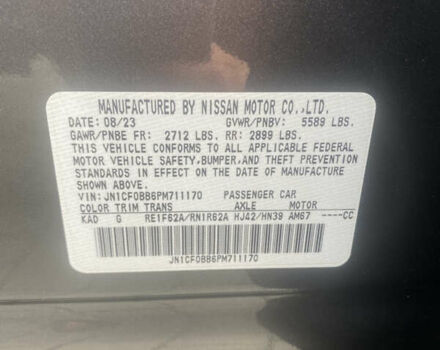 Серый Ниссан Ariya, объемом двигателя 0 л и пробегом 16 тыс. км за 26700 $, фото 16 на Automoto.ua