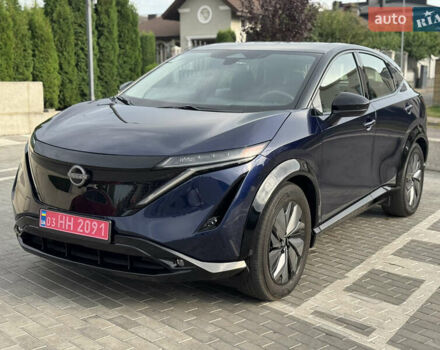 Синий Ниссан Ariya, объемом двигателя 0 л и пробегом 12 тыс. км за 27500 $, фото 3 на Automoto.ua