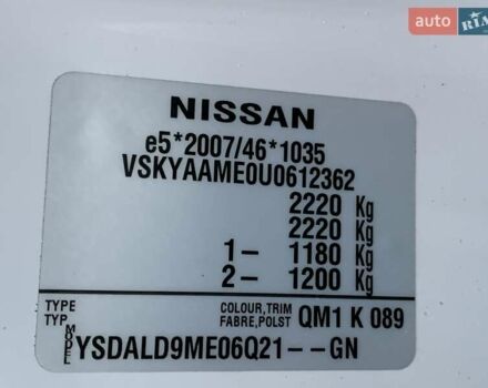 Білий Ніссан e-NV200, об'ємом двигуна 0 л та пробігом 92 тис. км за 12500 $, фото 68 на Automoto.ua