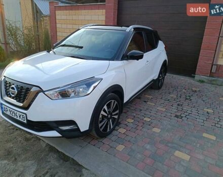 Белый Ниссан Kicks, объемом двигателя 1.6 л и пробегом 76 тыс. км за 14500 $, фото 1 на Automoto.ua