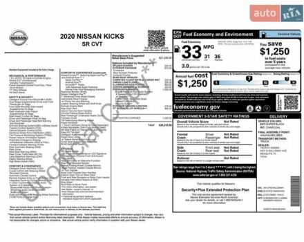 Черный Ниссан Kicks, объемом двигателя 1.6 л и пробегом 109 тыс. км за 16999 $, фото 14 на Automoto.ua