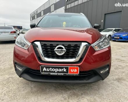 Красный Ниссан Kicks, объемом двигателя 1.6 л и пробегом 118 тыс. км за 14740 $, фото 1 на Automoto.ua