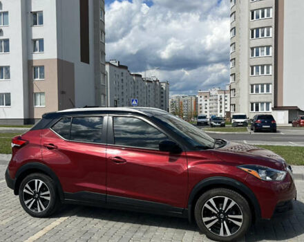 Красный Ниссан Kicks, объемом двигателя 1.6 л и пробегом 64 тыс. км за 14500 $, фото 1 на Automoto.ua