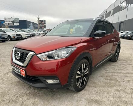 Красный Ниссан Kicks, объемом двигателя 1.6 л и пробегом 118 тыс. км за 14740 $, фото 1 на Automoto.ua