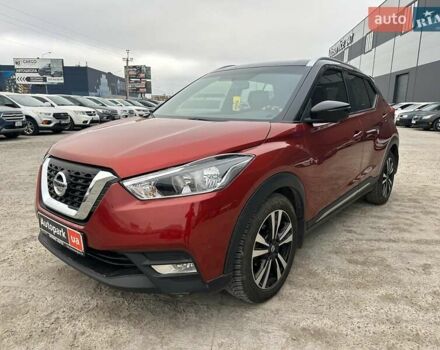 Красный Ниссан Kicks, объемом двигателя 1.6 л и пробегом 118 тыс. км за 14740 $, фото 1 на Automoto.ua