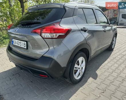 Серый Ниссан Kicks, объемом двигателя 1.6 л и пробегом 72 тыс. км за 14300 $, фото 10 на Automoto.ua