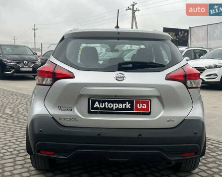 Серый Ниссан Kicks, объемом двигателя 1.6 л и пробегом 85 тыс. км за 14590 $, фото 7 на Automoto.ua