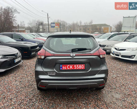 Сірий Ніссан Kicks, об'ємом двигуна 1.6 л та пробігом 134 тис. км за 13900 $, фото 5 на Automoto.ua
