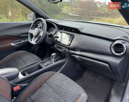 Серый Ниссан Kicks, объемом двигателя 1.6 л и пробегом 122 тыс. км за 12100 $, фото 12 на Automoto.ua