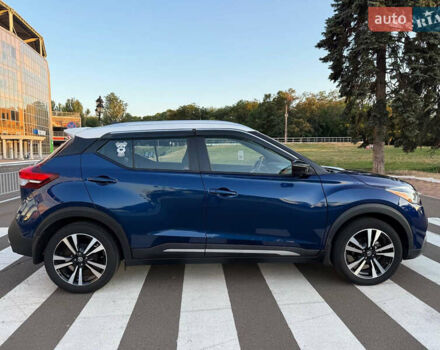 Синий Ниссан Kicks, объемом двигателя 1.6 л и пробегом 65 тыс. км за 16000 $, фото 7 на Automoto.ua