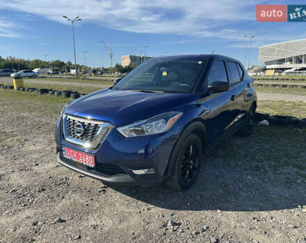 Синій Ніссан Kicks, об'ємом двигуна 1.6 л та пробігом 64 тис. км за 14200 $, фото 1 на Automoto.ua