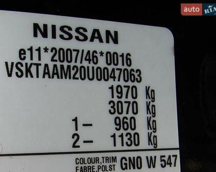 Черный Ниссан NV200, объемом двигателя 1.6 л и пробегом 210 тыс. км за 10200 $, фото 8 на Automoto.ua