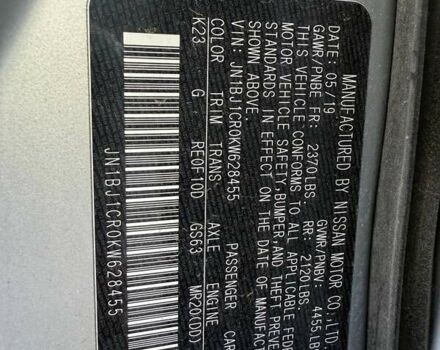 Сірий Ніссан Rogue Sport, об'ємом двигуна 2 л та пробігом 193 тис. км за 9500 $, фото 8 на Automoto.ua