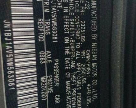 Серый Ниссан Rogue Sport, объемом двигателя 2 л и пробегом 99 тыс. км за 14950 $, фото 20 на Automoto.ua