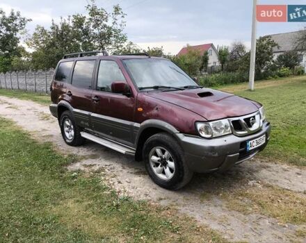 Красный Ниссан Terrano II, объемом двигателя 3 л и пробегом 274 тыс. км за 4300 $, фото 11 на Automoto.ua