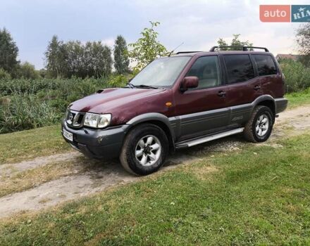 Красный Ниссан Terrano II, объемом двигателя 3 л и пробегом 274 тыс. км за 4300 $, фото 15 на Automoto.ua