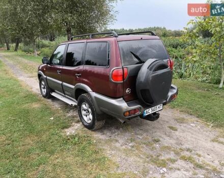 Красный Ниссан Terrano II, объемом двигателя 3 л и пробегом 274 тыс. км за 4300 $, фото 14 на Automoto.ua